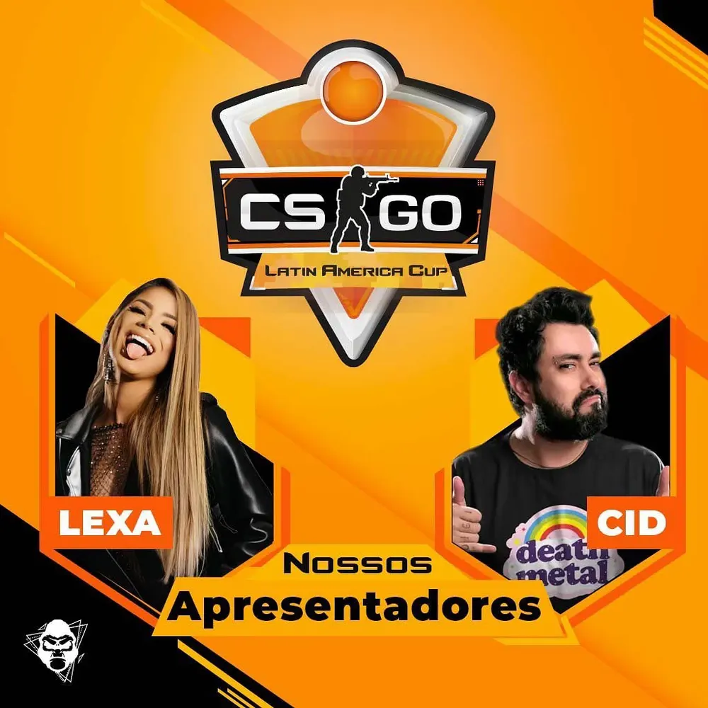 Post de apresentação dos apresentadores do campeonato